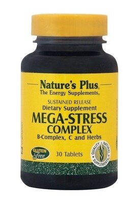 Natures Plus Mega-Stress Complex 30tabs