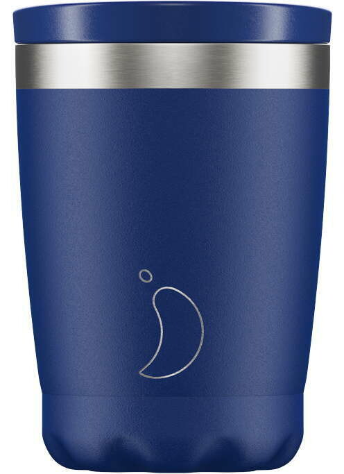Chilly's Coffee Cup Matte Blue 340ml