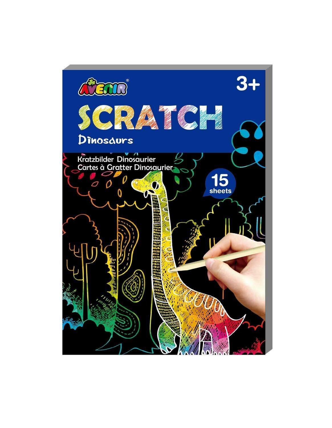 Mini Scratch Book - Dinosaurs