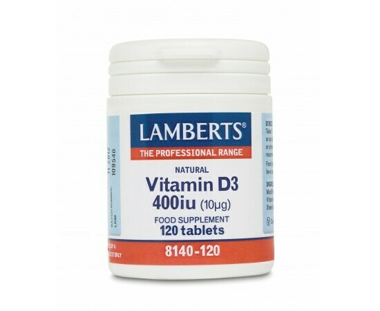 Lamberts Vitamin D3 400iu 120tab