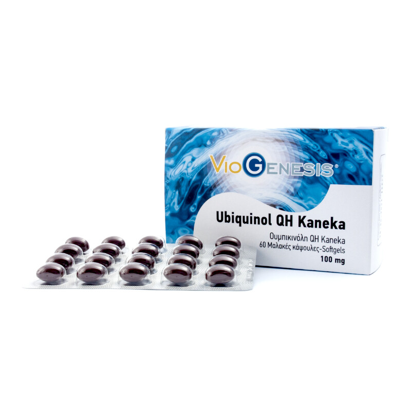 Viogenesis Ubiquinol Qh Kaneka 60 soft gels
