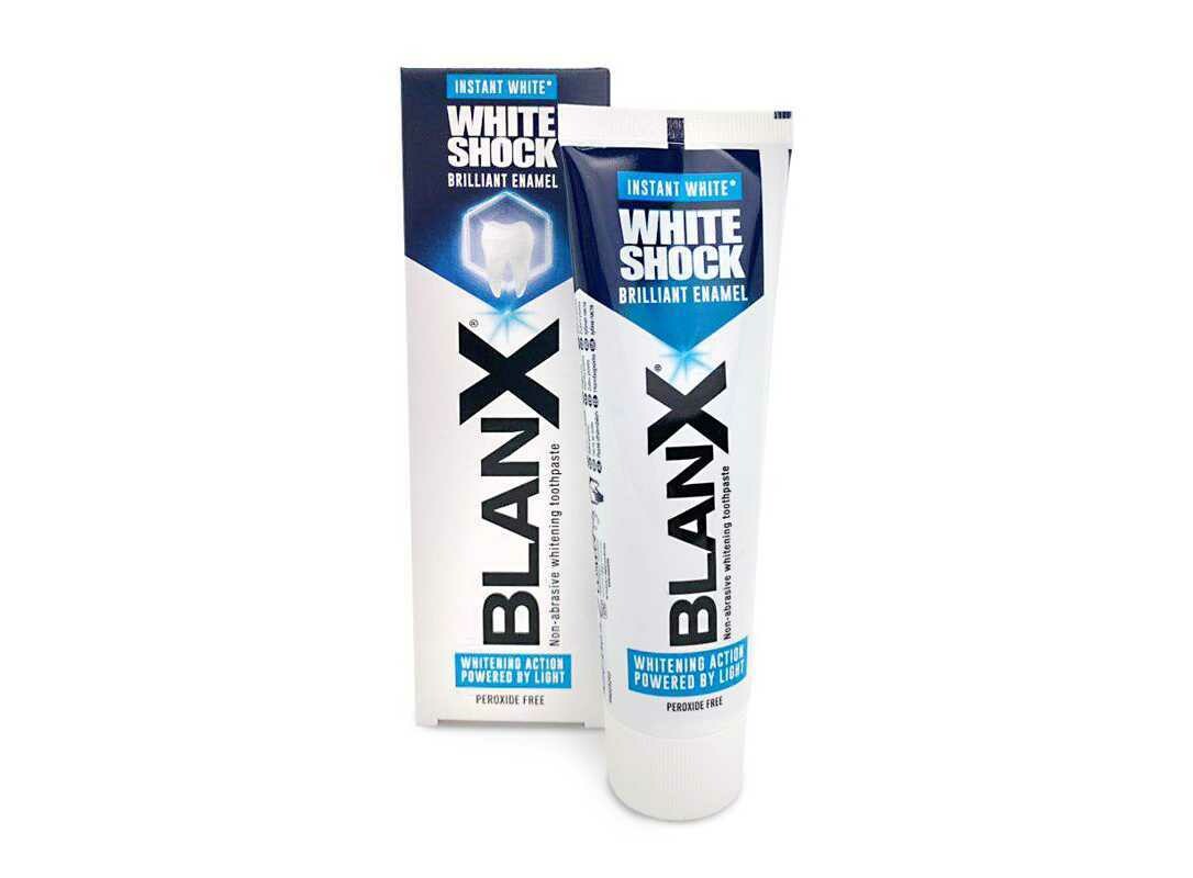 BLANX White Shock - Instant White Οδοντοκρεμα Λευκανσης 75ml