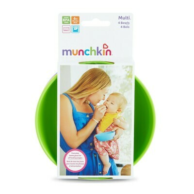 Munchkin-4PK MODERN MULTI BOWLS