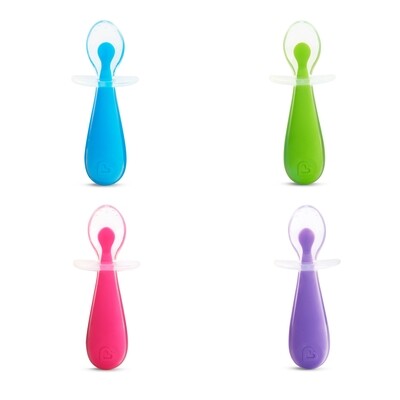 Munchkin-2PK GENTLE™ SILICONE SPOONS
