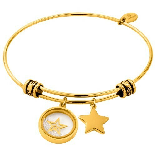 Natalie Gersa Steel Bracelet Pendants Stars
