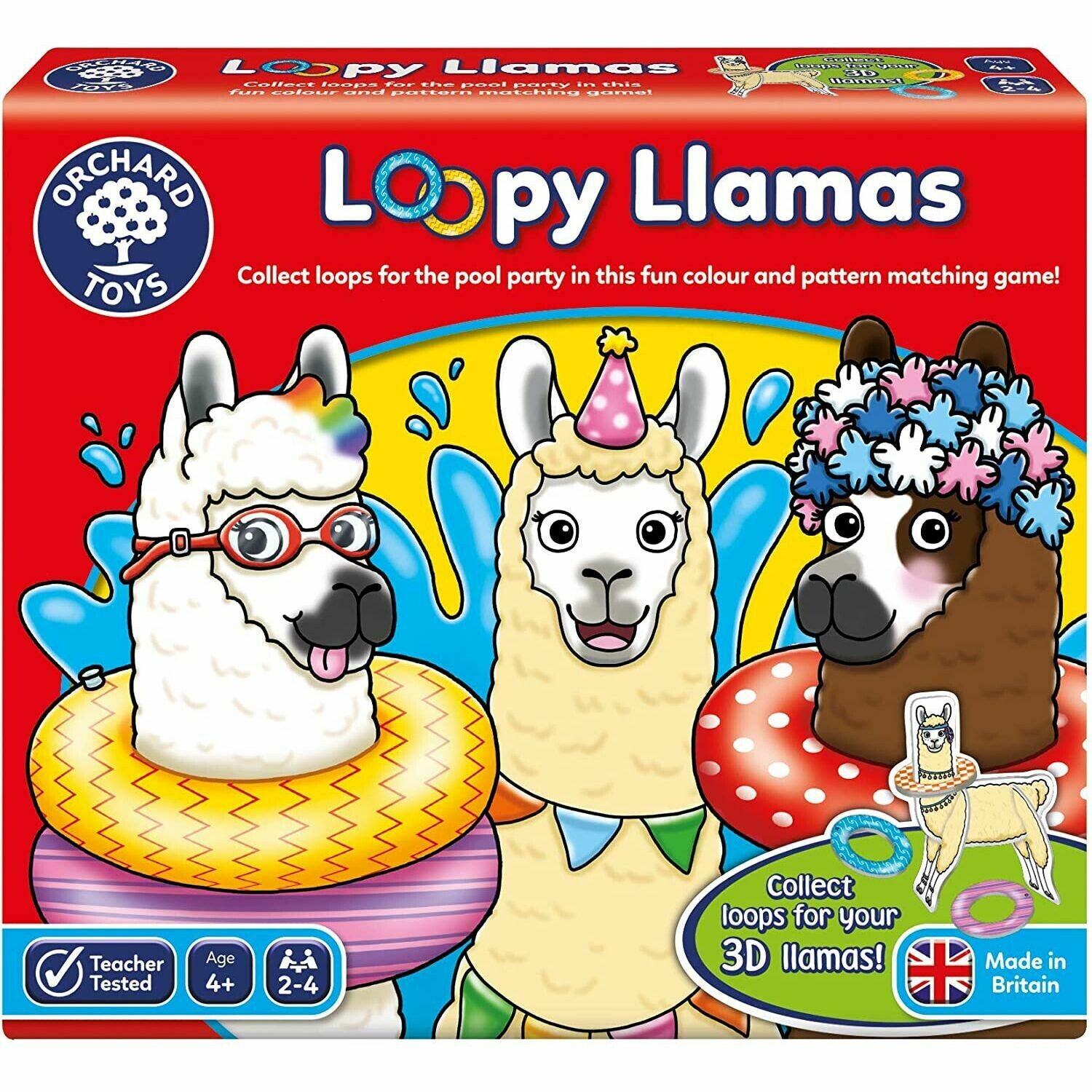 Orchard Toys Τρελούτσικα Λάμα (Loopy Llamas) Ηλικία 4+ ετών
