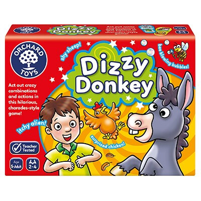 Orchard Toys "Ζαλισμένα γαϊδουράκια" (Dizzy Donkey) Ηλικίες 5+ ετών