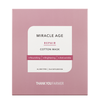 Thank You Farmer Miracle Age Repair Cotton Mask 25ml
