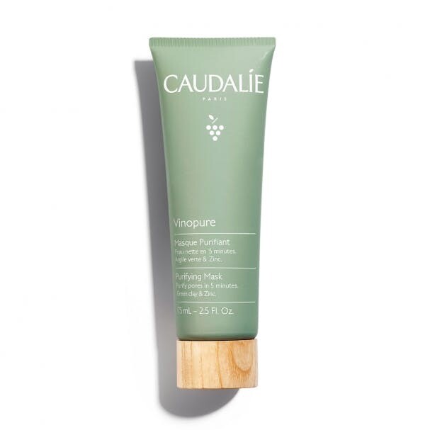 Caudalie Vinopure Masque Purifiant Anti-Imperfections Μάσκα Καθαρισμού Με Άργιλο 75ml