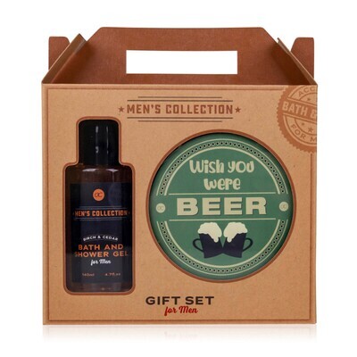 Accentra Gift set MEN'S COLLECTION in kraft paper gift 
box