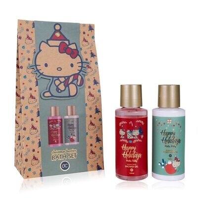 Accentra Hello Kitty Christmas Berries Bath Set 2pcs