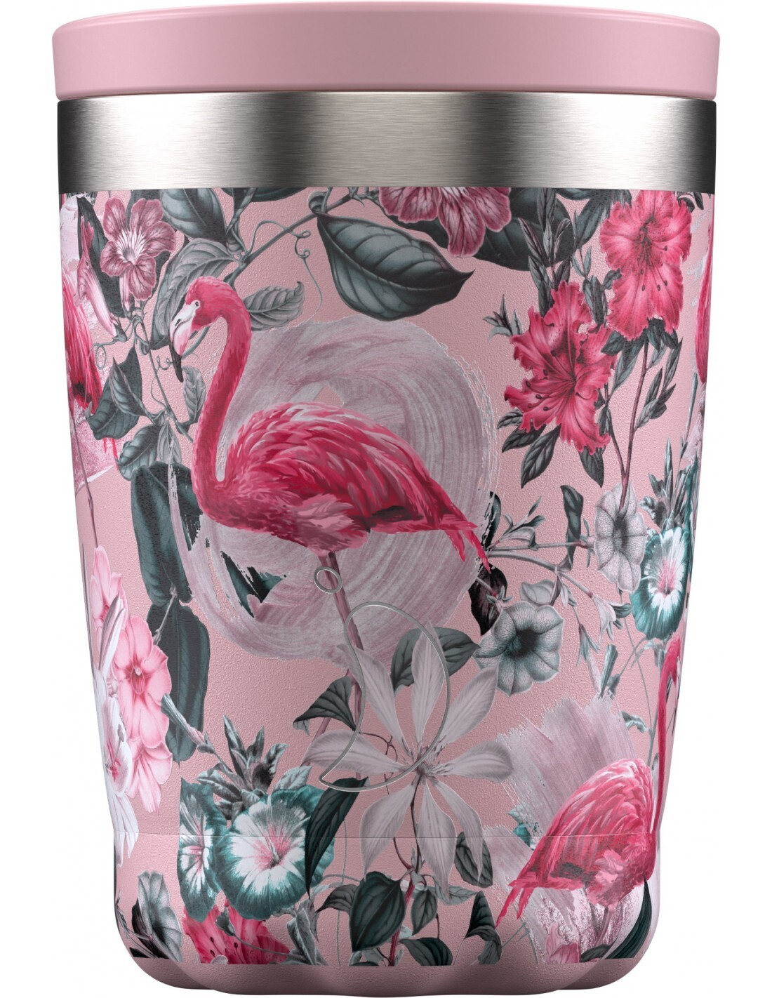 Chilly's Coffee Cup Tropical Flamingo 340ml
