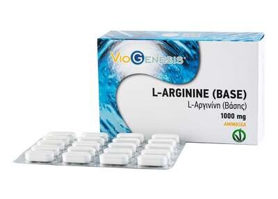 Viogenesis L-Arginine [BASE] 1000 mg 60 tabs