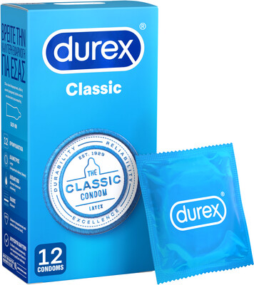 Durex προφυλακτικά classic (12τεμ.)