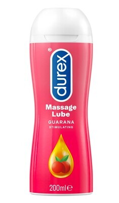 Durex Λιπαντικό Διεγερτικό Gel Play Massage 2-in-1 Guarana 200ml