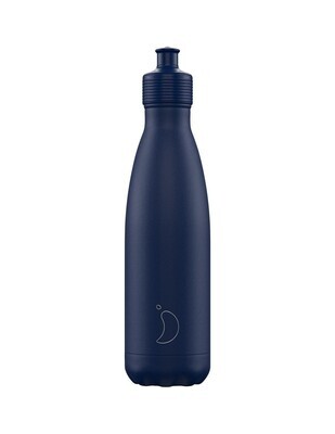 Chilly's Ανοξείδωτο Θερμός Sports Bottle Matte Blue 500ml