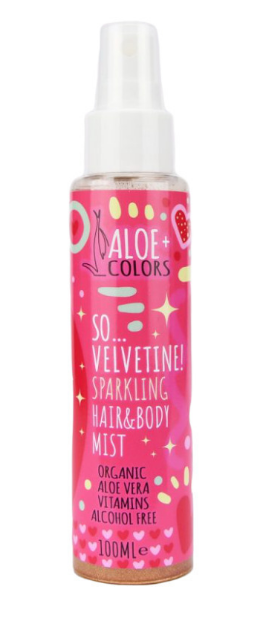 ALOE + COLORS - Lovers Dry Oil so Velvetine Sparkling-Ξηρό Λάδι με Glitter για Μαλλιά και Σώμα, 100ml