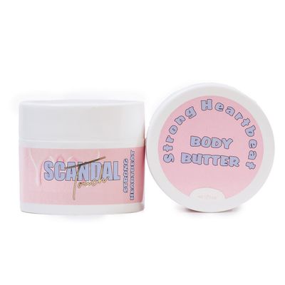 BODY BUTTER SCANDAL TOUCH ‘’STRONG HEARTBEAT” ΜΕ ΑΡΩΜΑ ΒΑΝΙΛΙΑ &amp; ΚΑΝΕΛΑ, 200ML