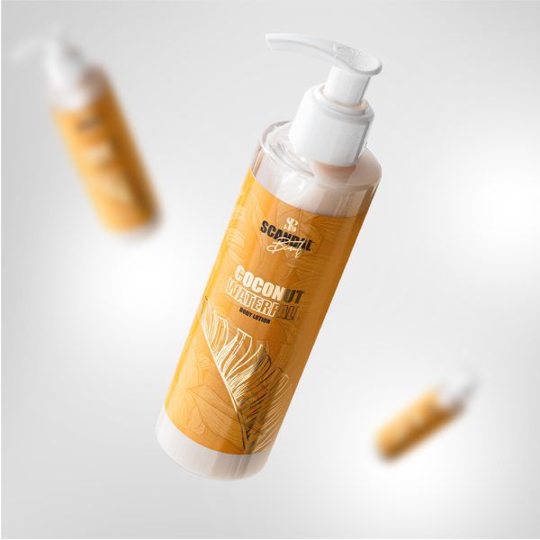 Scandal Beauty Coconut Waterfall Body Lotion – Λοσιόν Σώματος με Καρύδα, Βανίλια &amp; Κρίνο της Κοιλάδας (200ml)
