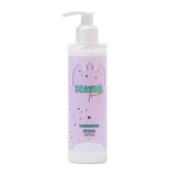 Scandal Beauty Dangerous Utopia Shimmer Body Lotion – Λοσιόν Σώματος με Λάμψη &amp; Άρωμα Δροσιάς (200ml)