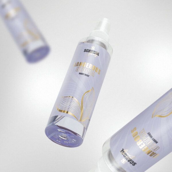 Scandal Beauty Dangerous Utopia Body Mist – Σπρέι Σώματος με Δροσερές Νότες Πράσινων Φύλλων, Μήλου &amp; Μόσχου (200ml)