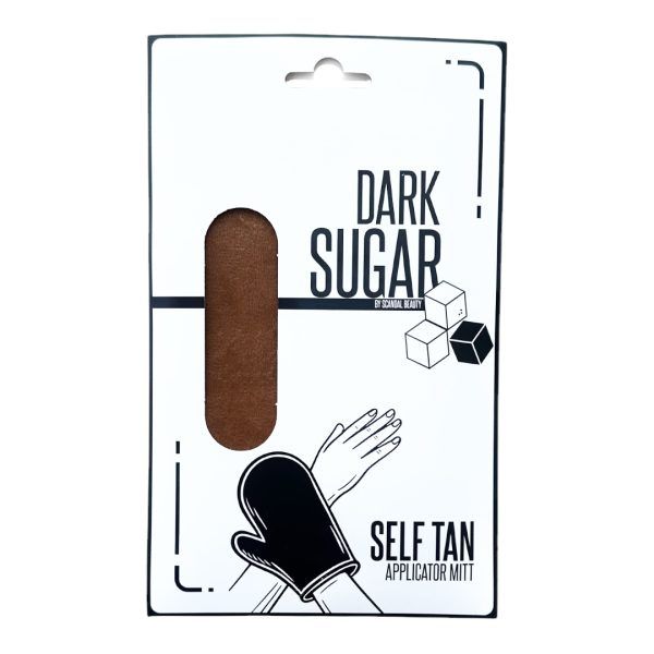 Scandal Beauty Dark Sugar Velvet Tan Glove, καφέ