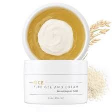 Rice Pure Gel and Cream 80ml
