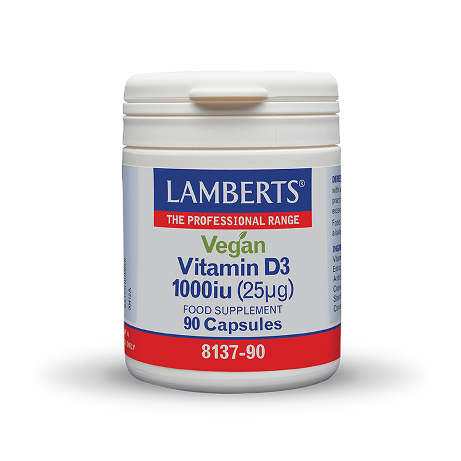 Lamberts Vegan Vitamin D3 1000iu 90caps