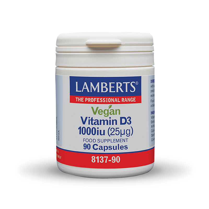 Lamberts Vegan Vitamin D3 1000iu 90caps