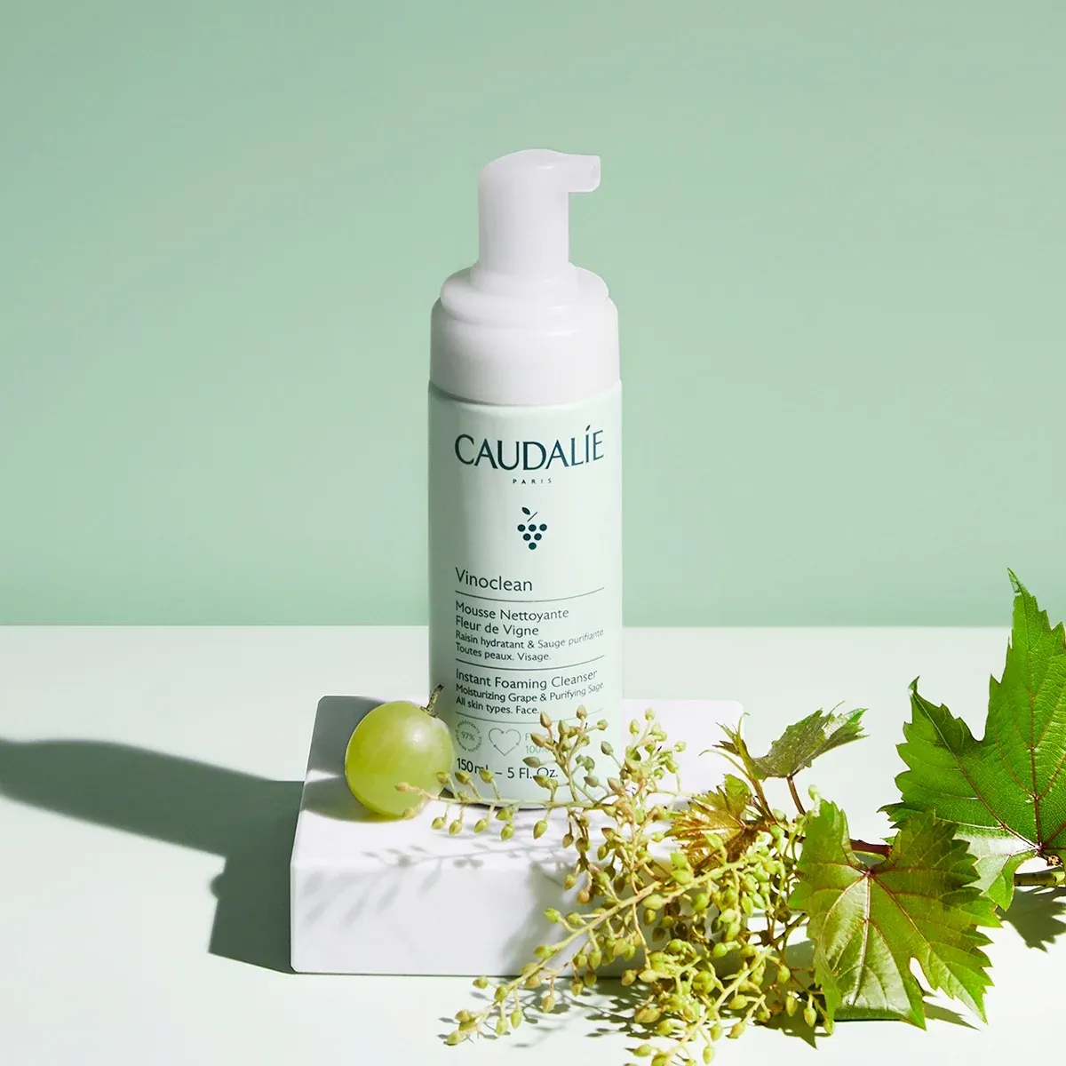 Caudalie Vinoclean Instant Foaming Cleanser 50ml