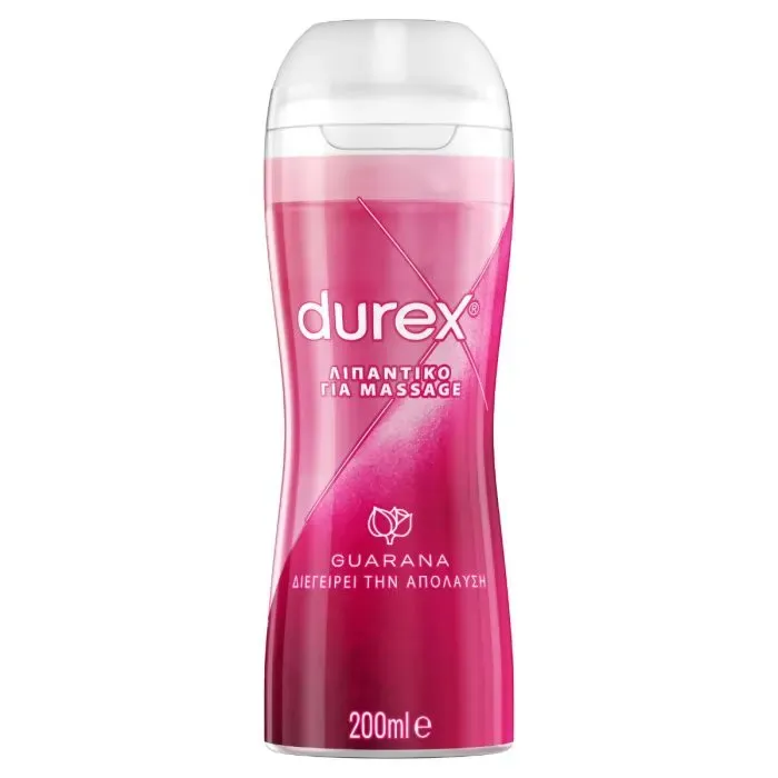 Durex Gel για Μασάζ &amp; Λιπαντικό με Guarana 200ml