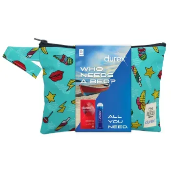 Durex All You Need Summer Kit Sensitive Λεπτά Προφυλακτικά 12 τμχ + Classic H20 Λιπαντικό 50 ml