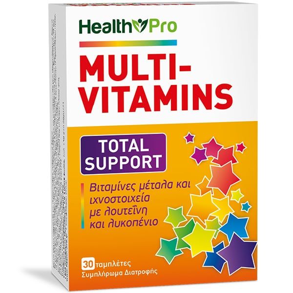 Health Pro Μultivitamins Total Support, 30tabs