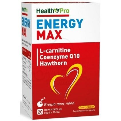 HEALTH PRO Energy Max 20x15ml