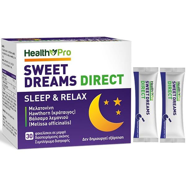 Health Pro Sweat Dreams Direct Sleep &amp; Relax, 30sachets