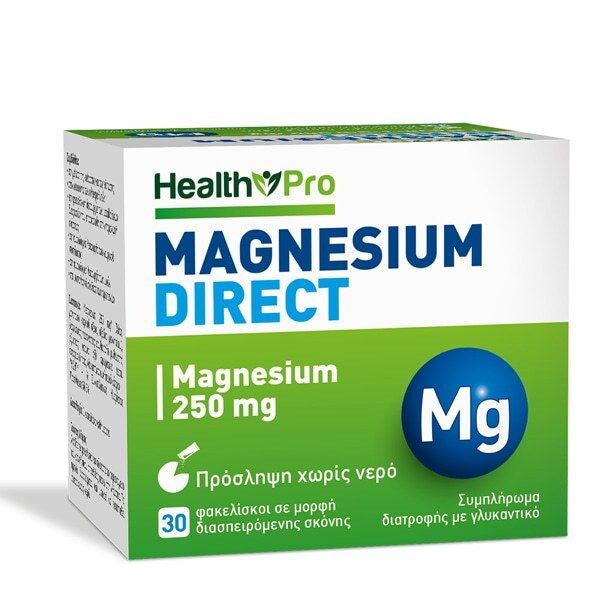 HEALTH PRO MAGNESIUM DIRECT 30 ΦΑΚΕΛΙΣΚΟΙ