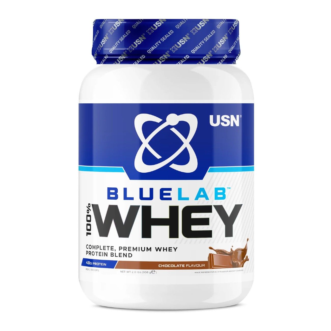 USN BlueLab 100% Whey Premium Protein 908g