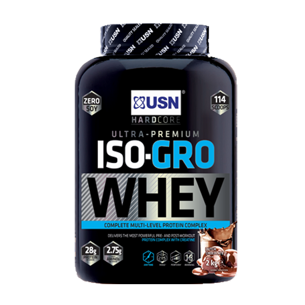 USN Iso Gro Whey 2kg Chocolate