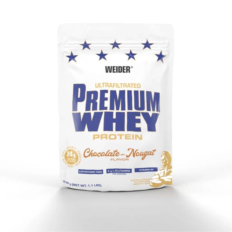 Weider Premium Whey Protein 500gr Chocolate-Nougat