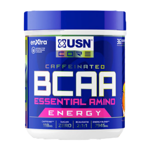 USN BCAA Power Punch Energy Caffeine &amp; Taurine 400g Μάνγκο-Πορτοκάλι