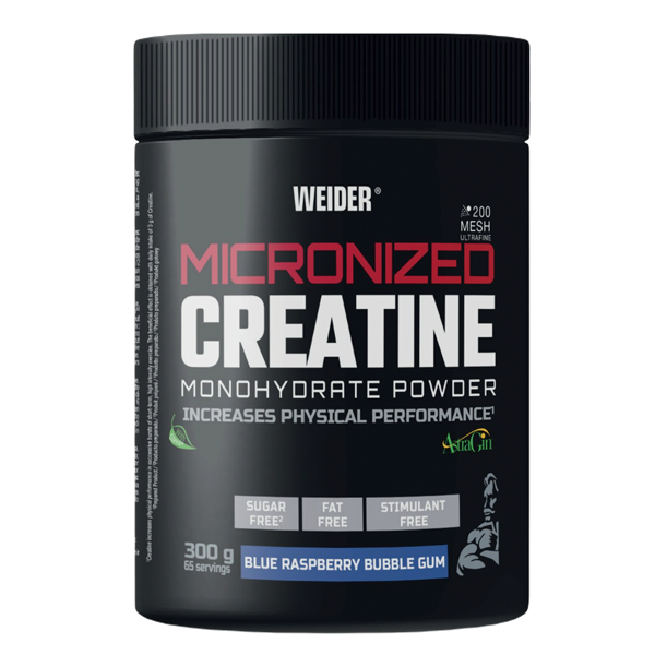Weider Nutrition Micronized Creatine (300 gr) Blue Raspberry Bubble Gum