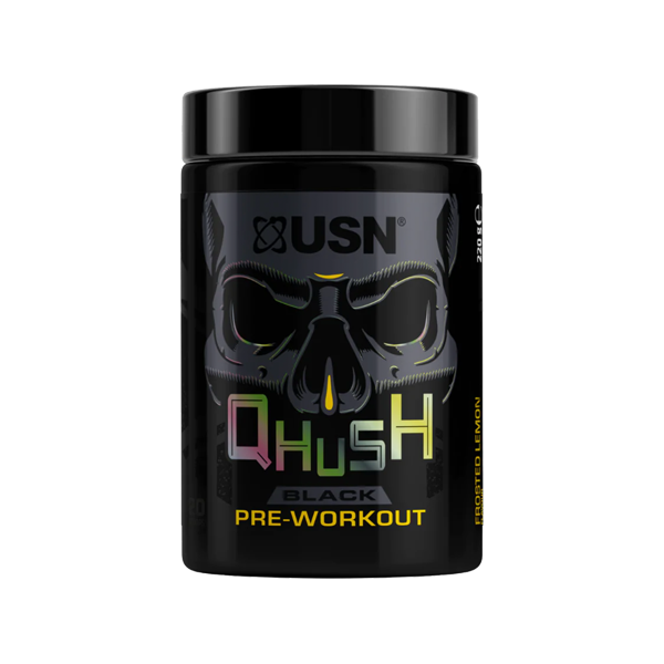 USN QHUSH BLACK (220g) Frosted Lemon