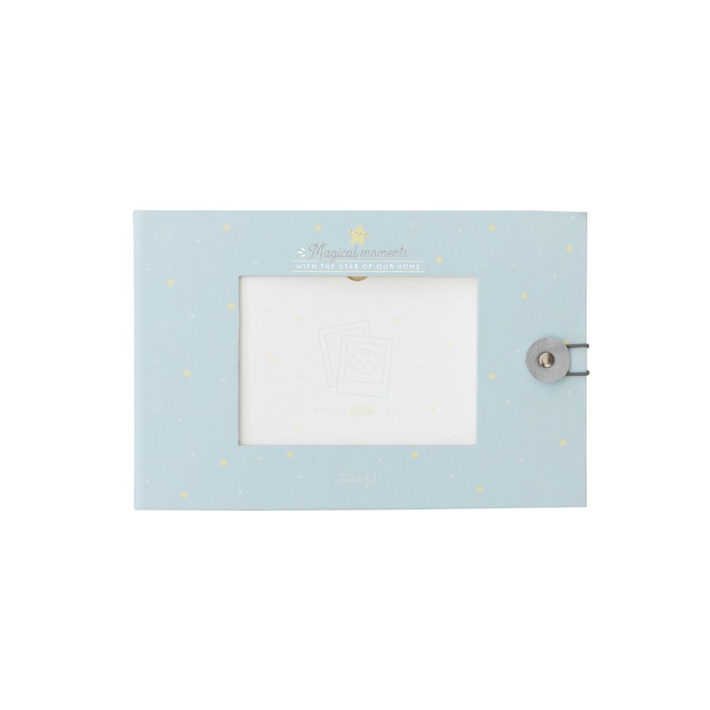 BLUE BABY PHOTO ALBUM – MAGICAL MOMENTS WITH THE STAR OF OUR HOME