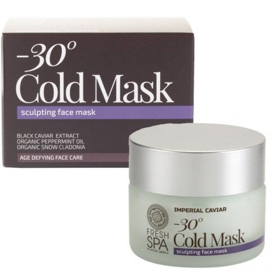 Natura Siberica Fresh Spa Imperial Caviar sculpting face mask -30C Cold, 50ml