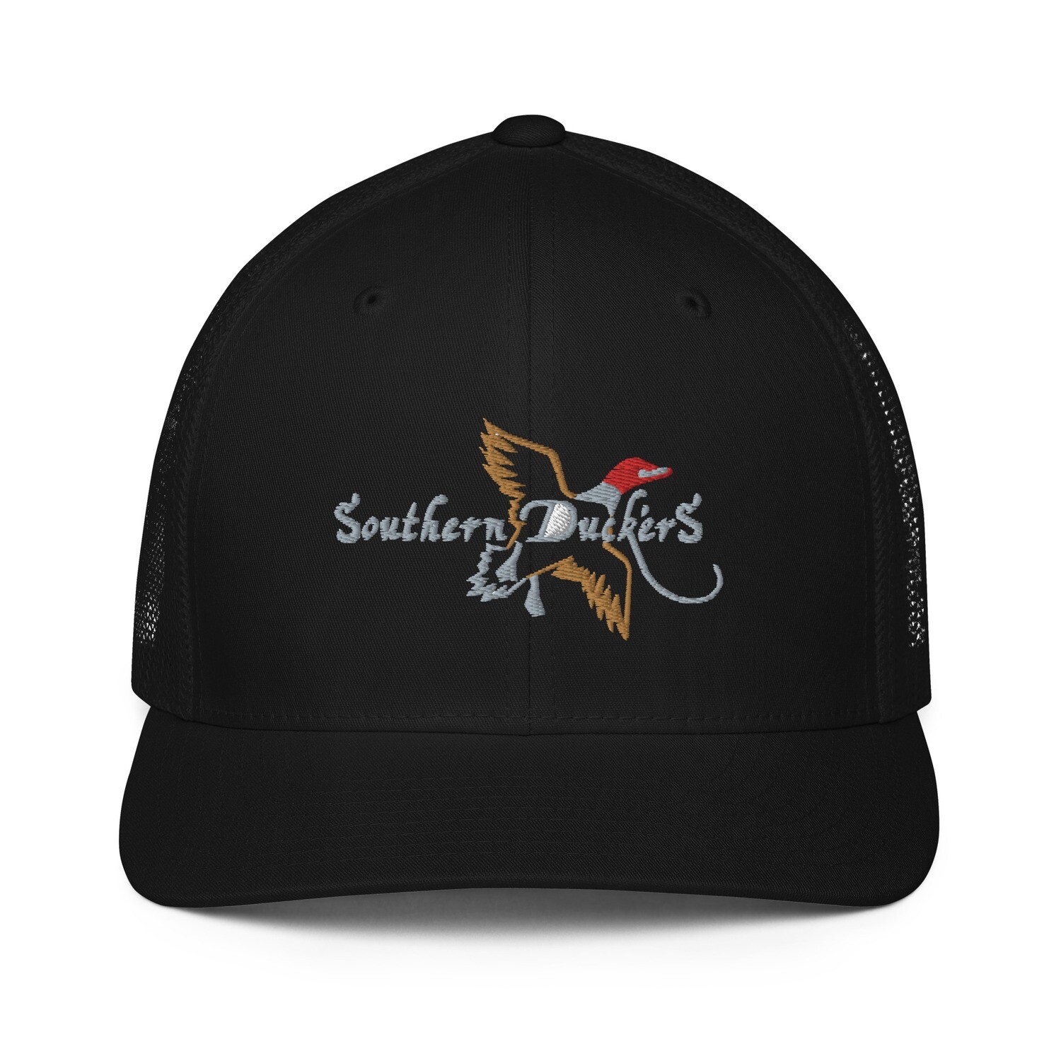 Southern Duck'ers Trucker Cap Dark Collection, Color: Black