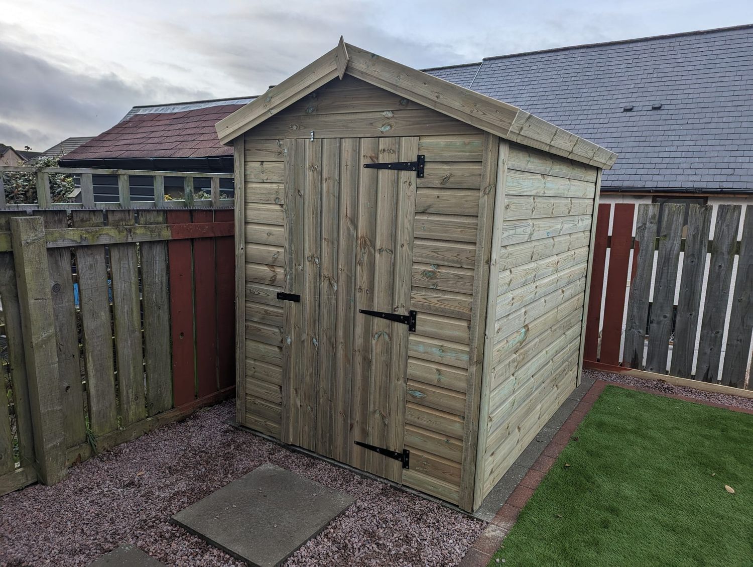 Apex Shed Single Door