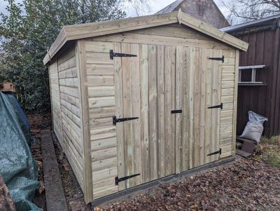 Apex Shed with Double Doors