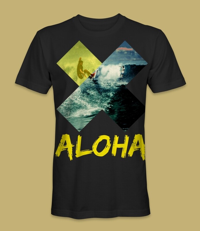 Aloha cross yellow
