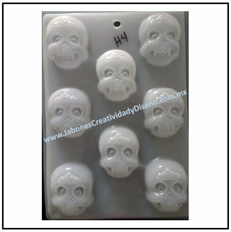 Moldes Cráneos / calaveras  Halloween