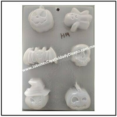Moldes Calabaza, Vampiro, fantasma Halloween